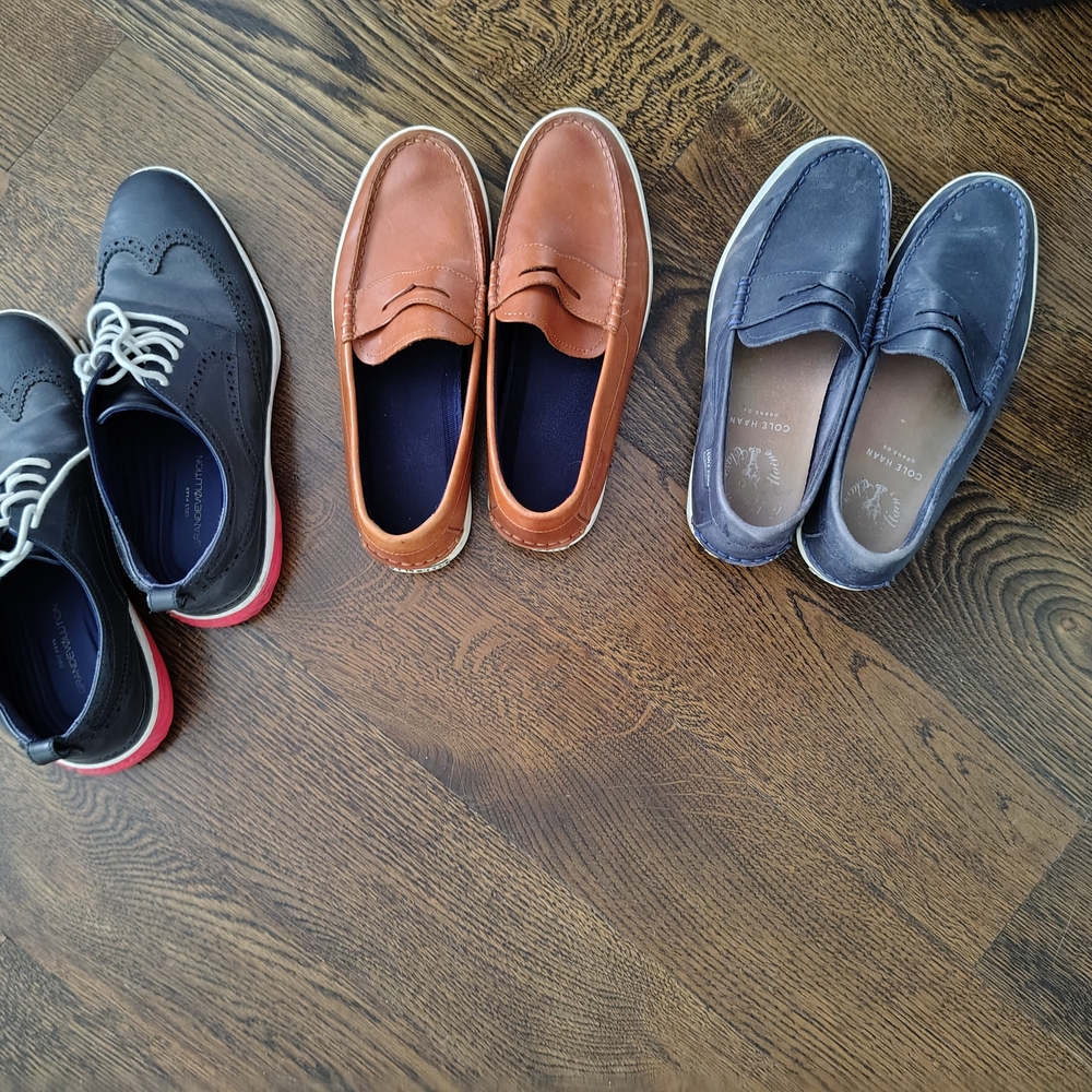 Men's Brown Leather Loafers